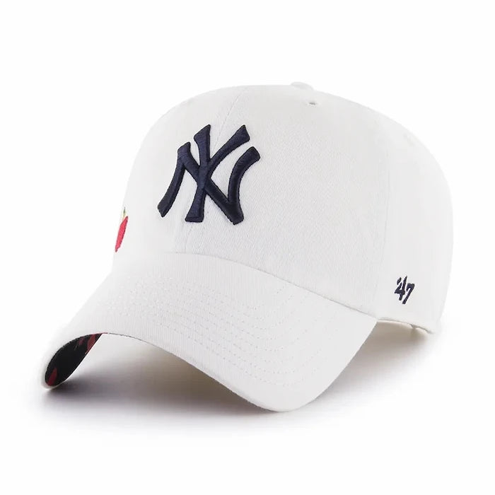 Памучна шапка с козирка 47 brand MLB New York Yankees