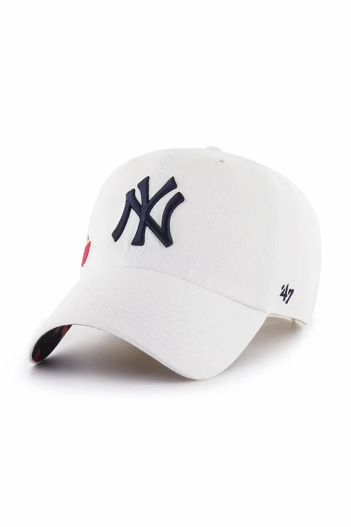 Памучна шапка с козирка 47 brand MLB New York Yankees