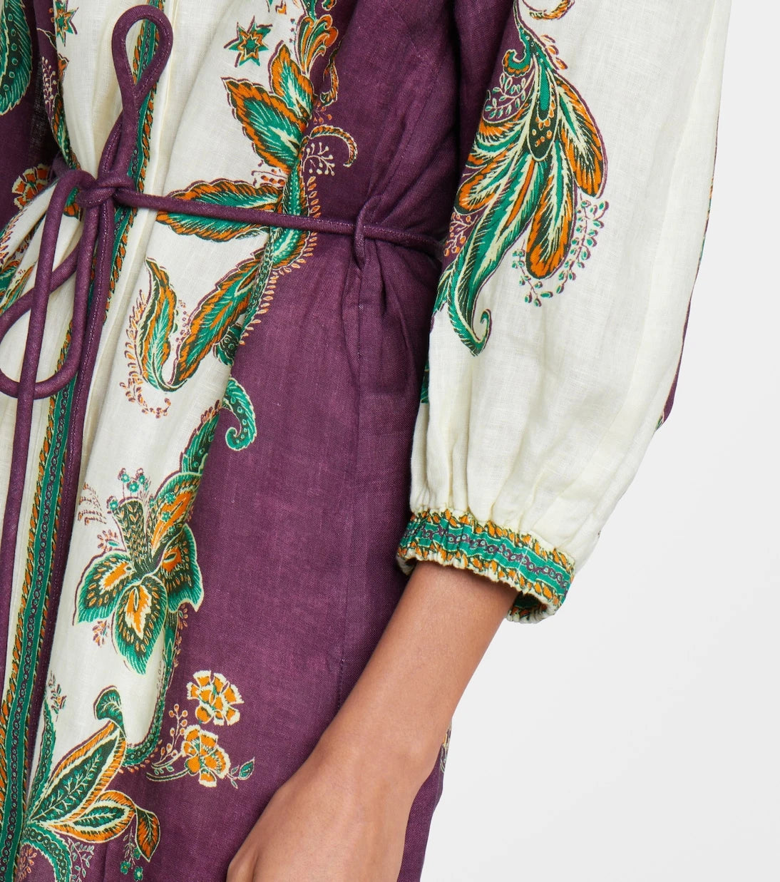 Alémais - Ruthie printed linen shirt dress