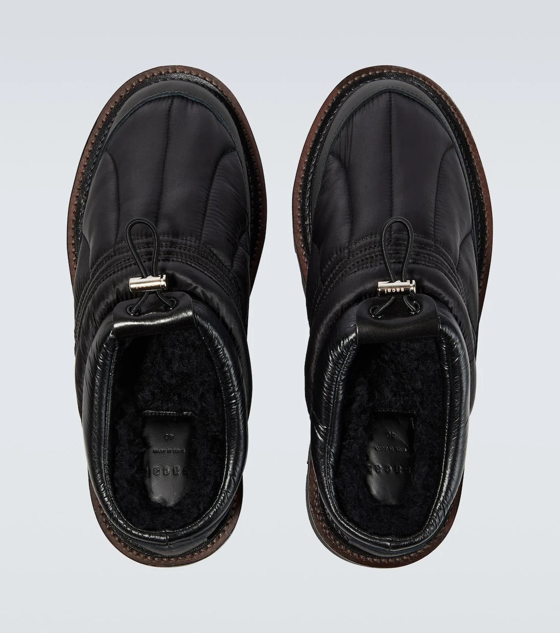 Sacai - Padded slippers