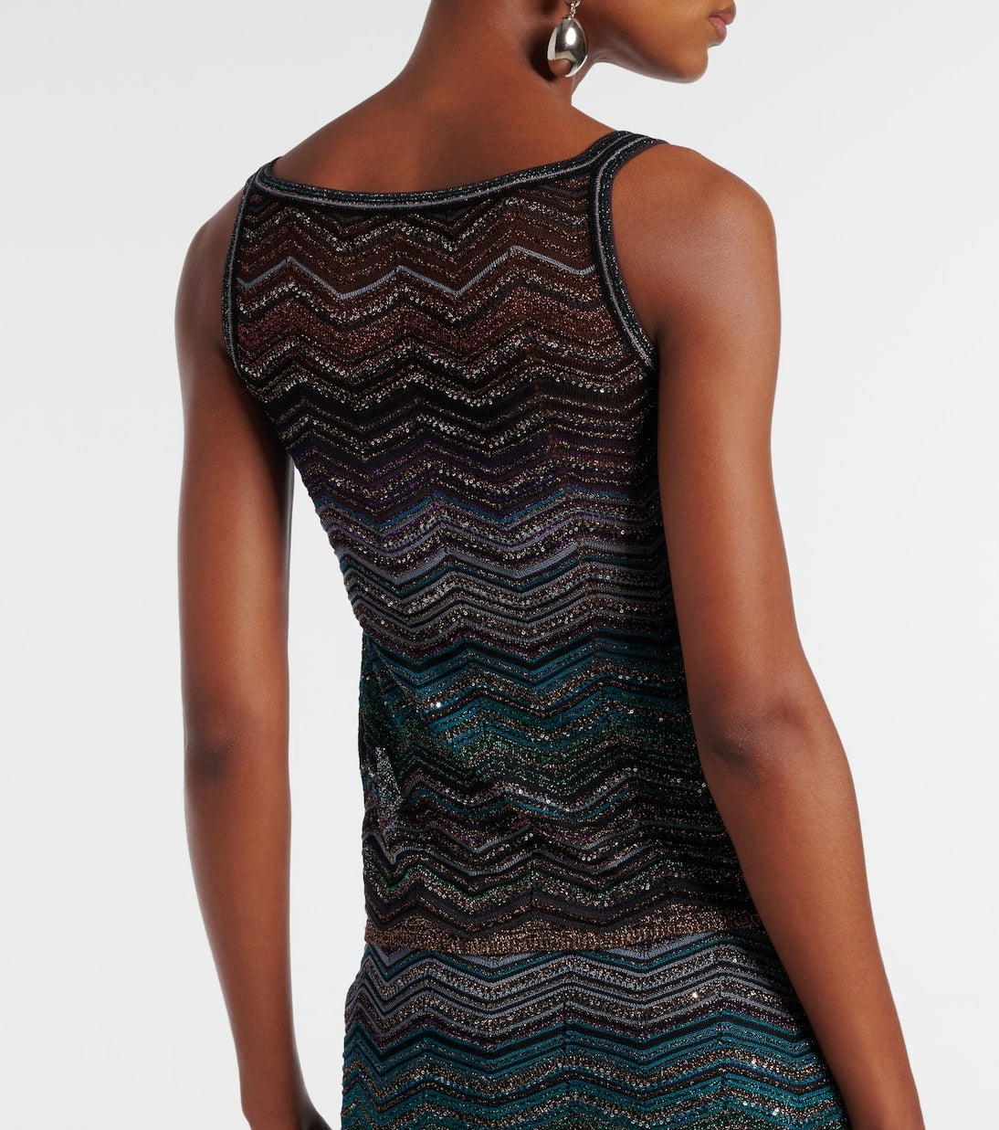 Missoni - Zigzag lamé top