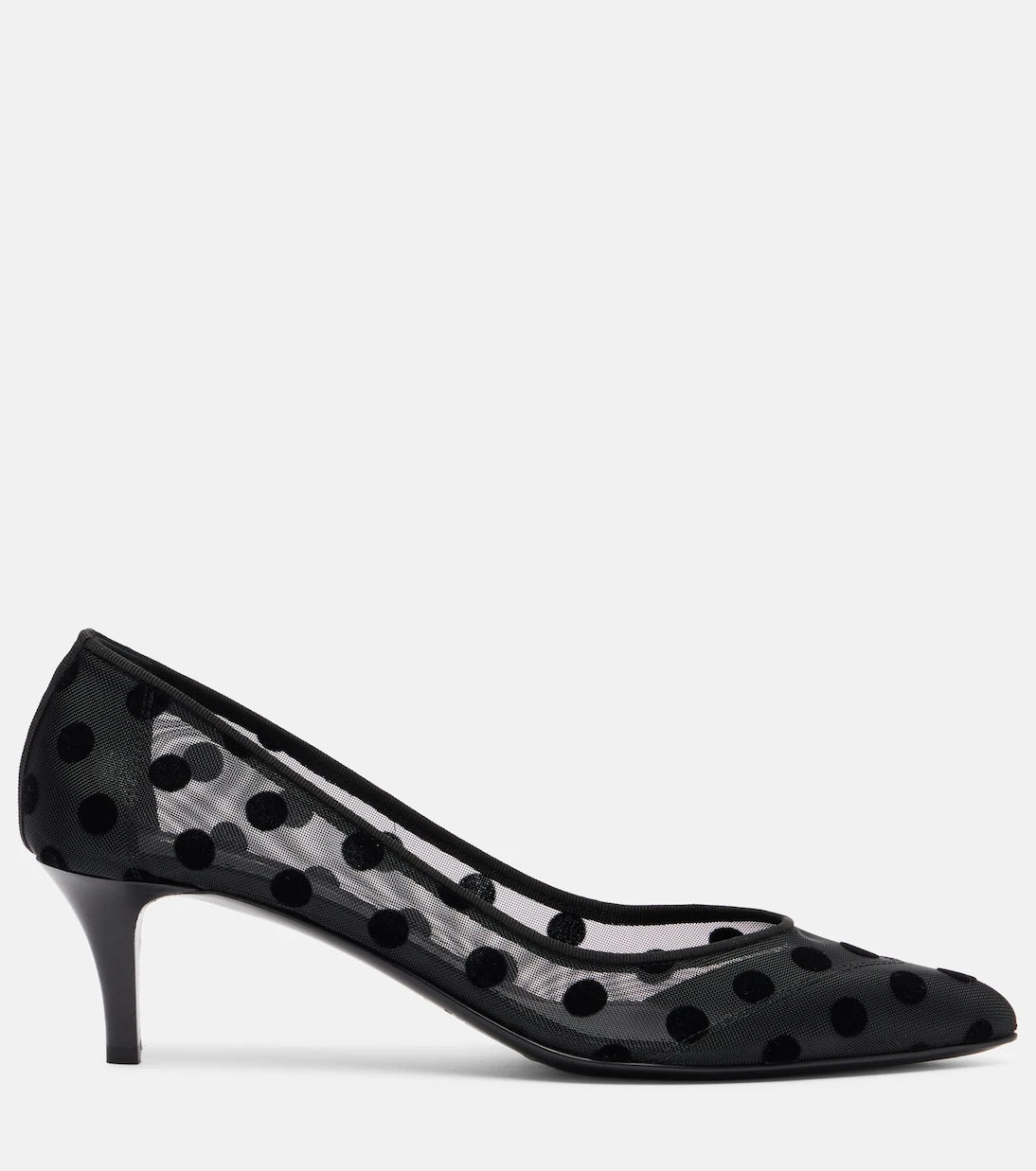 Isabel Marant - Peleo 55 polka-dot mesh pumps