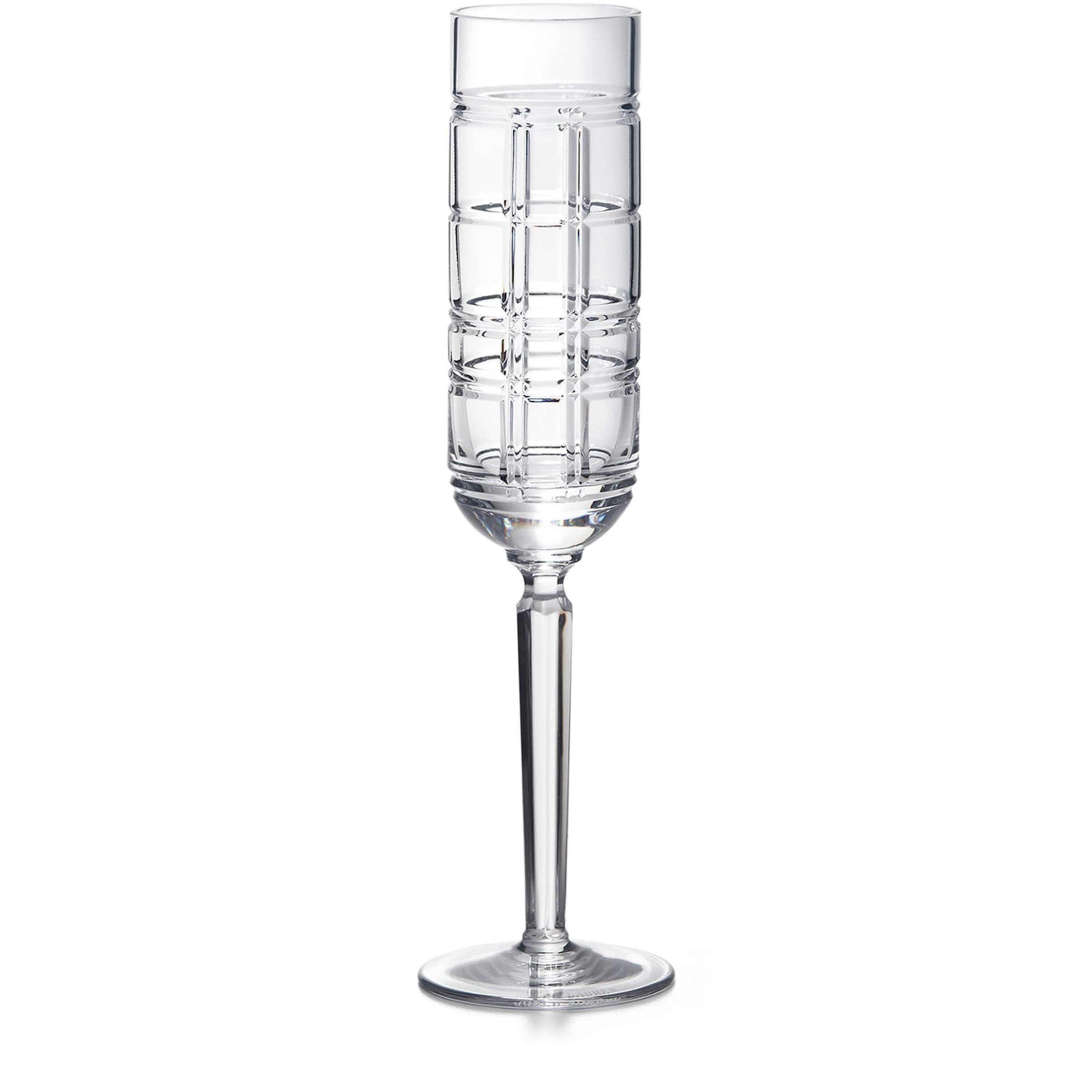 Ralph Lauren Home Hudson Plaid Champagne Flute