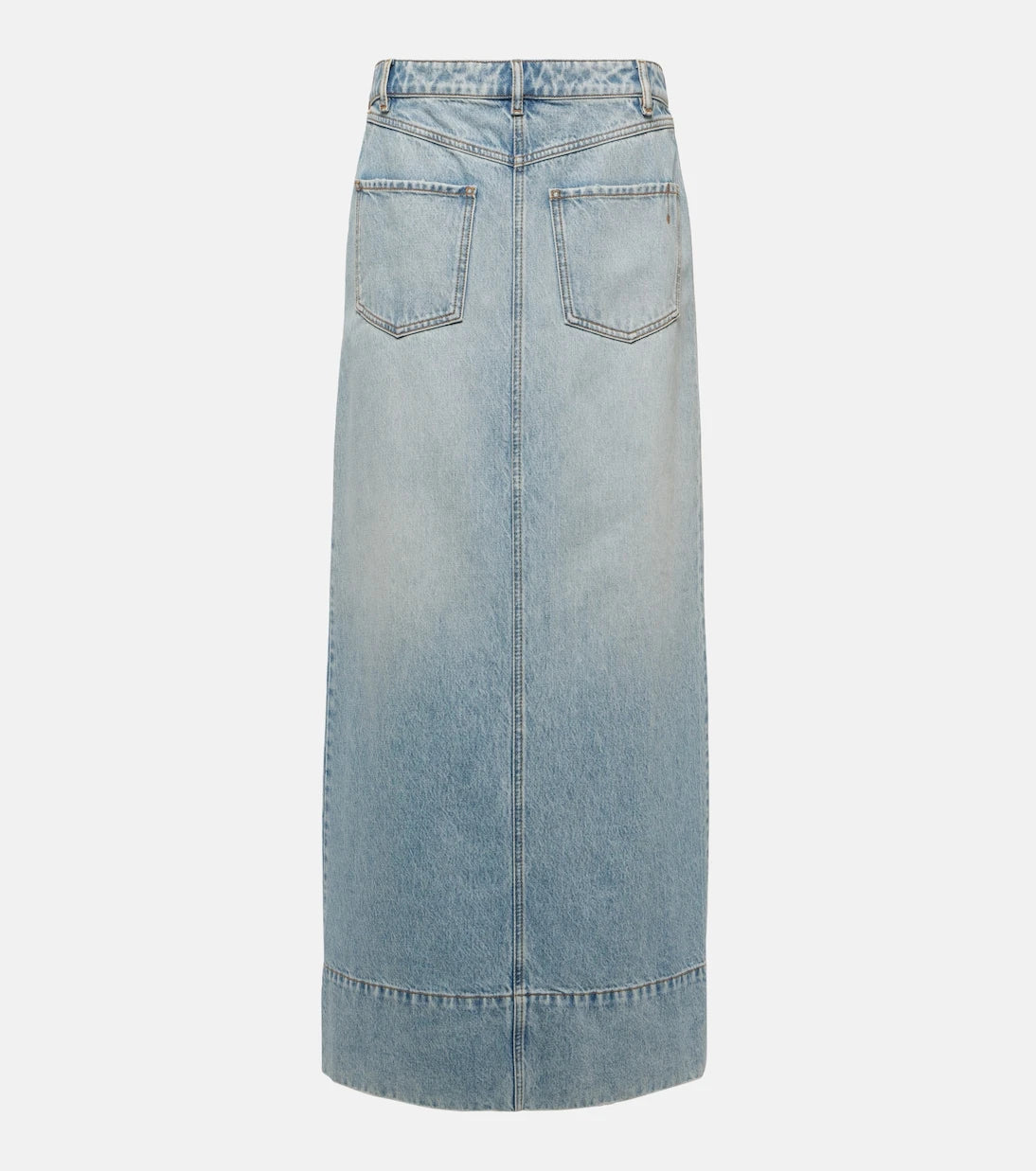 Sportmax - Piave denim maxi skirt