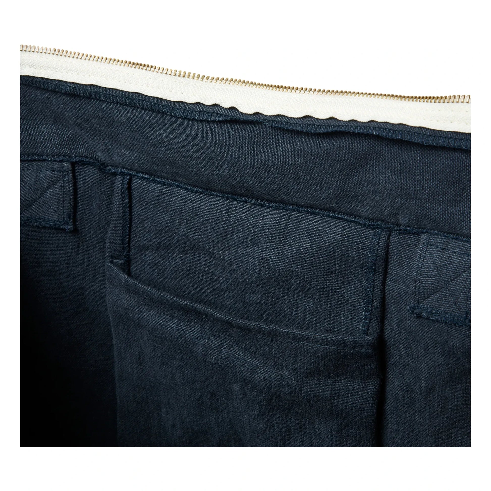 Adorna - Isia Linen Changing Bag | Navy blue