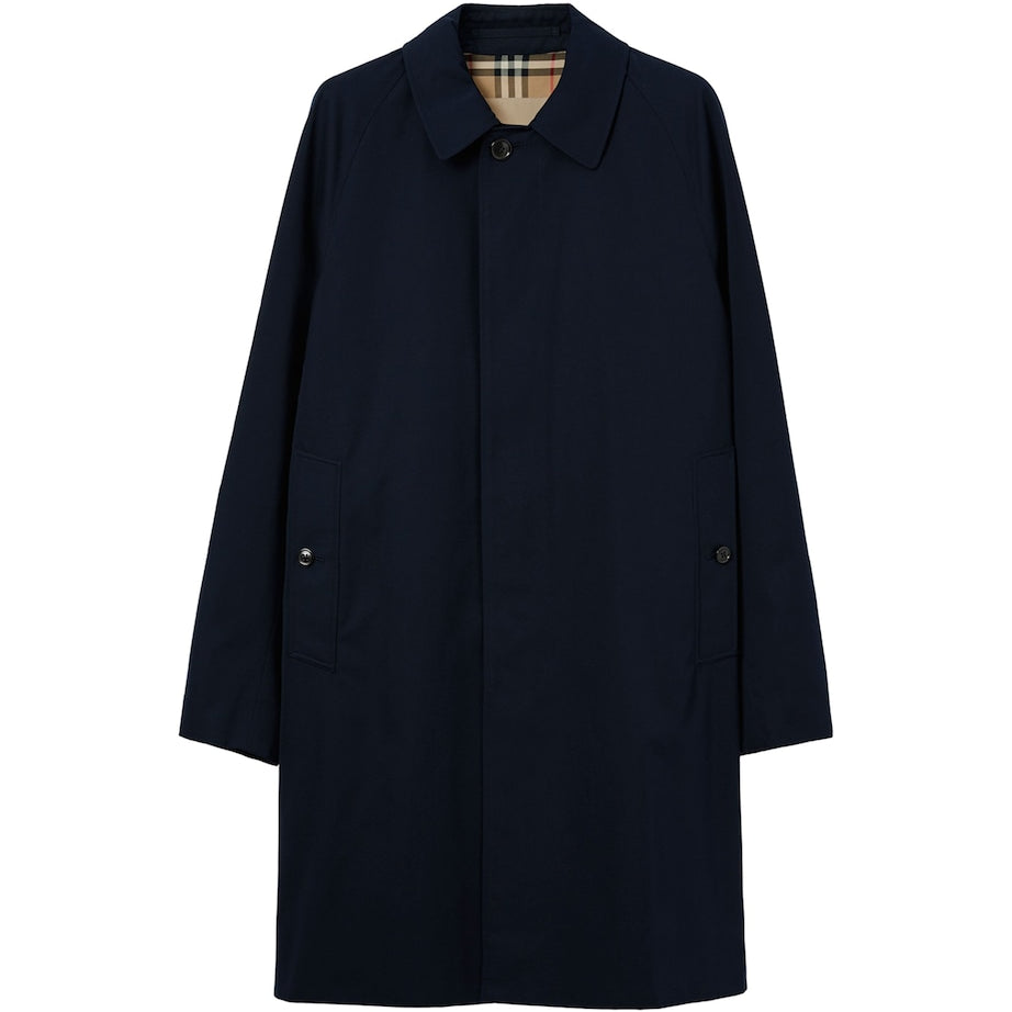 Blue Mid-Length Camden Heritage Car Coat