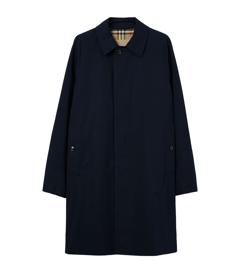 Blue Mid-Length Camden Heritage Car Coat