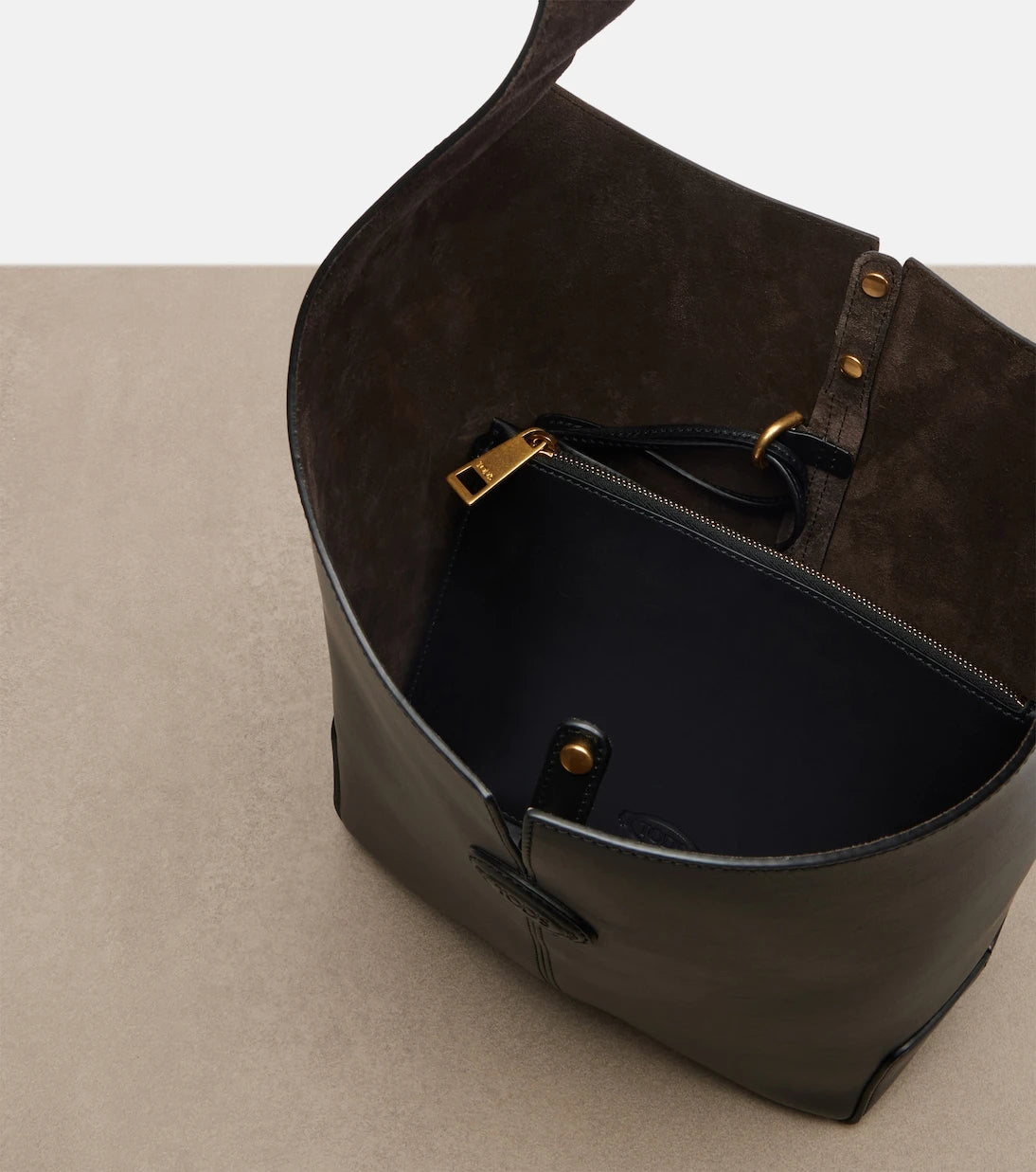 Tod's - Di Bag Folio leather shoulder bag