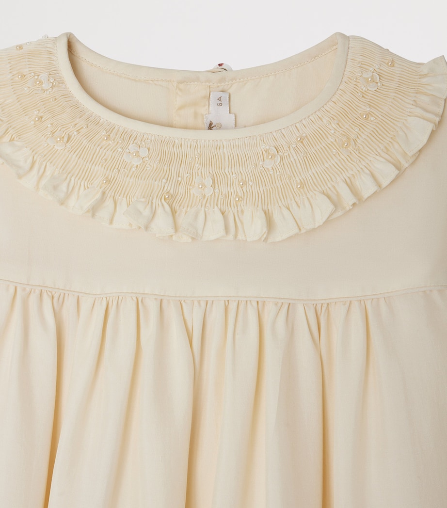 Ivory Silk Janine Dress (4-14 Years)