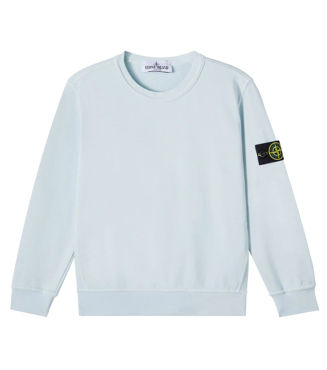 Stone Island Junior - Cotton jersey sweatshirt