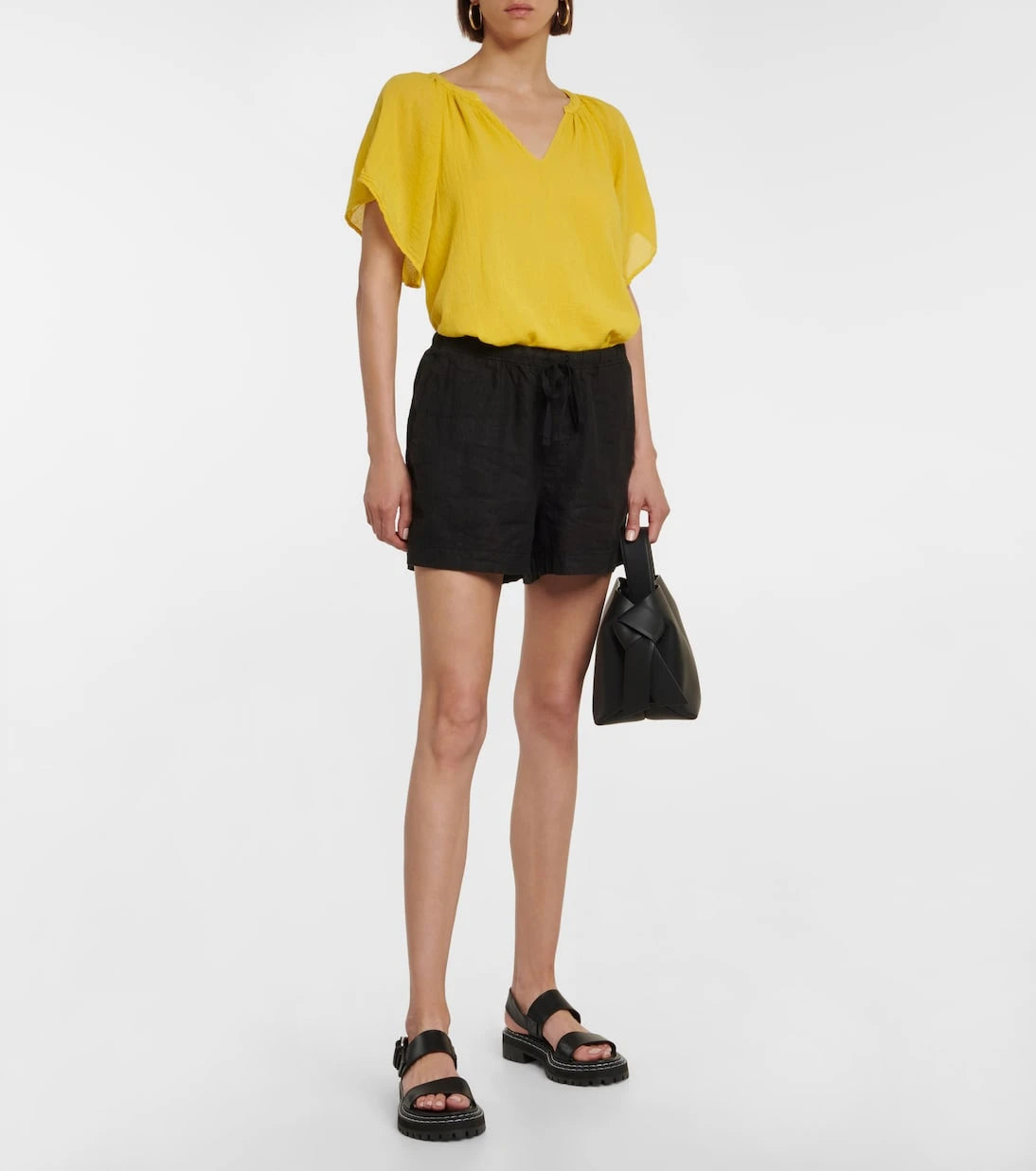 Velvet - Tammy cotton shorts
