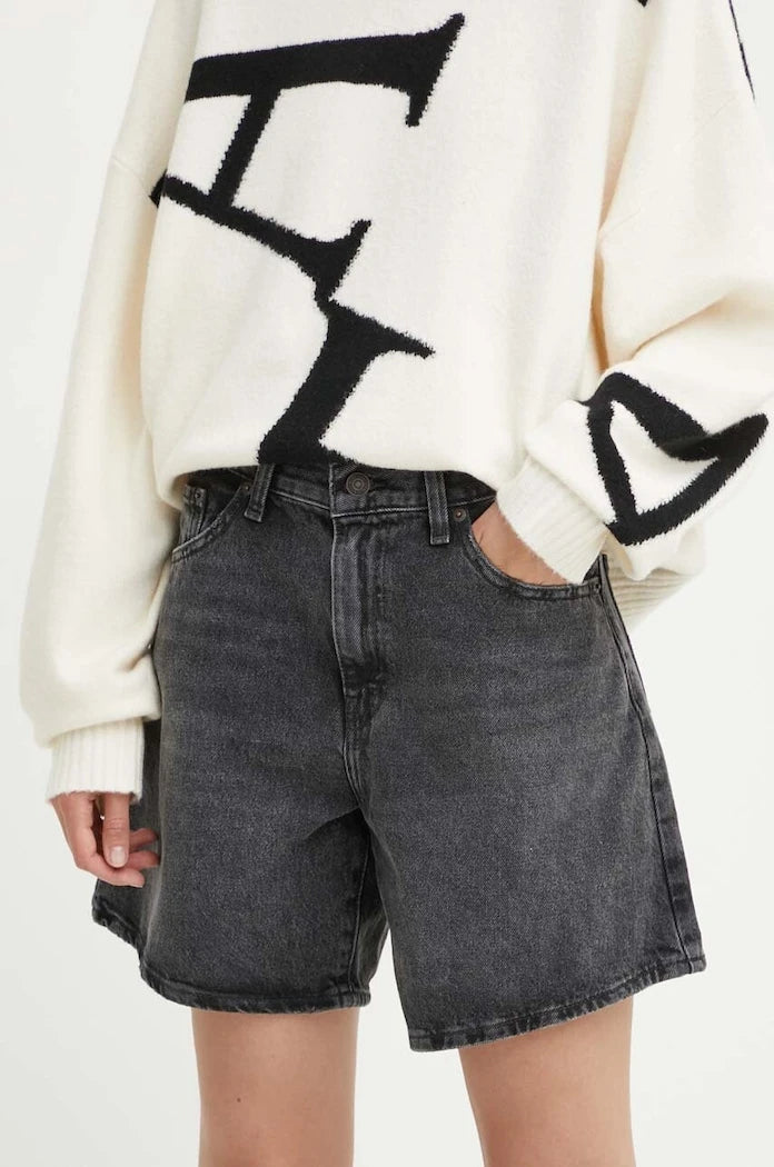 Levi's Kadın Denim Kısa Şort HIGH BAGGY SHORT