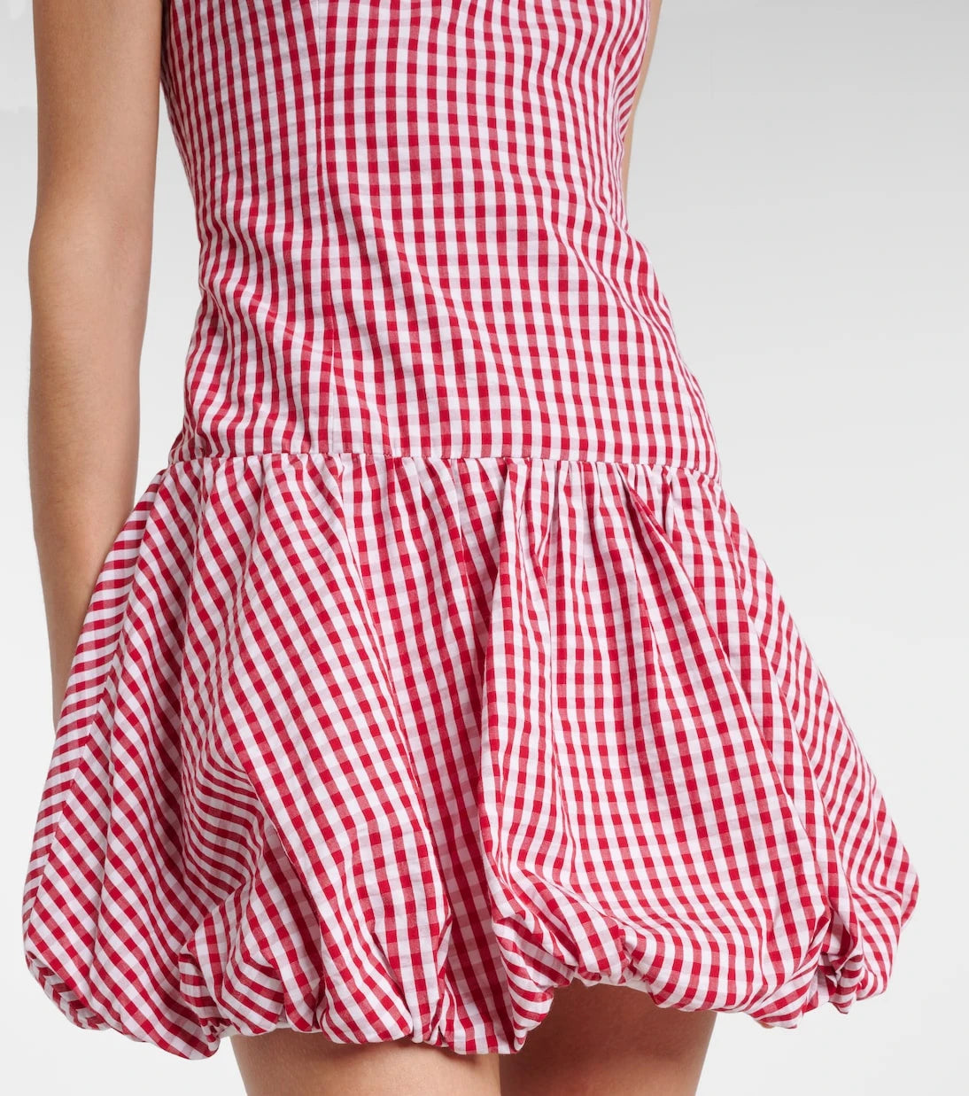 Faithfull - Charlene gingham cotton poplin minidress