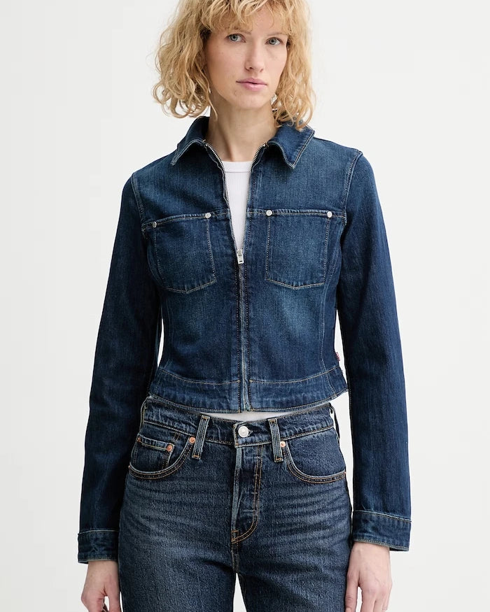 Levi's Y2K STRETCH FITTED Denim Ceket