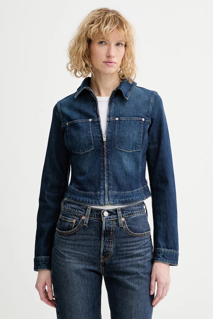 Levi's Y2K STRETCH FITTED Denim Ceket