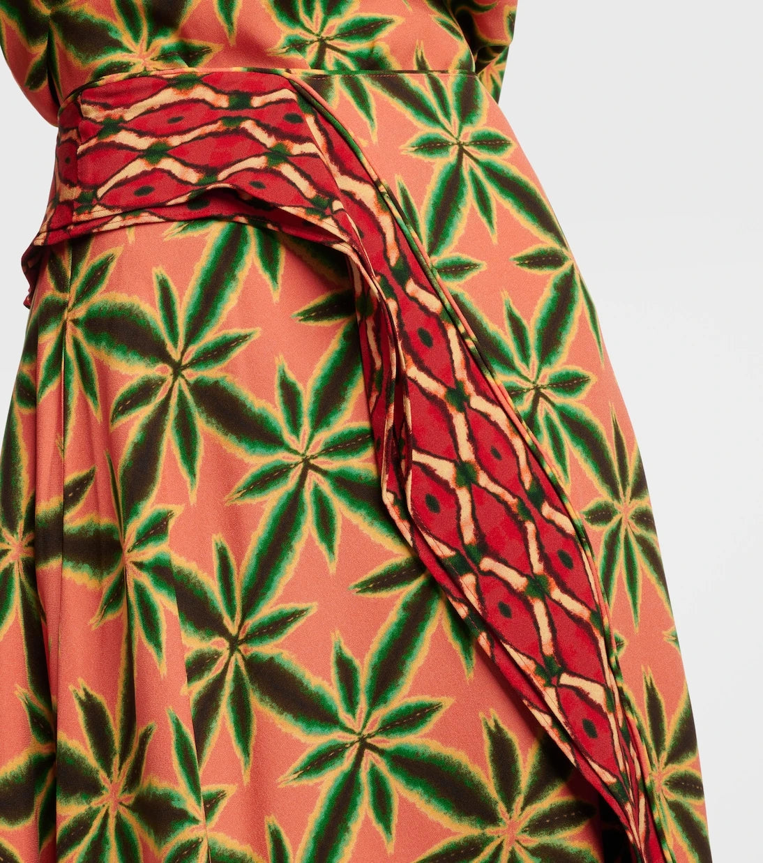 Ulla Johnson - Violette ruffled crepe midi skirt