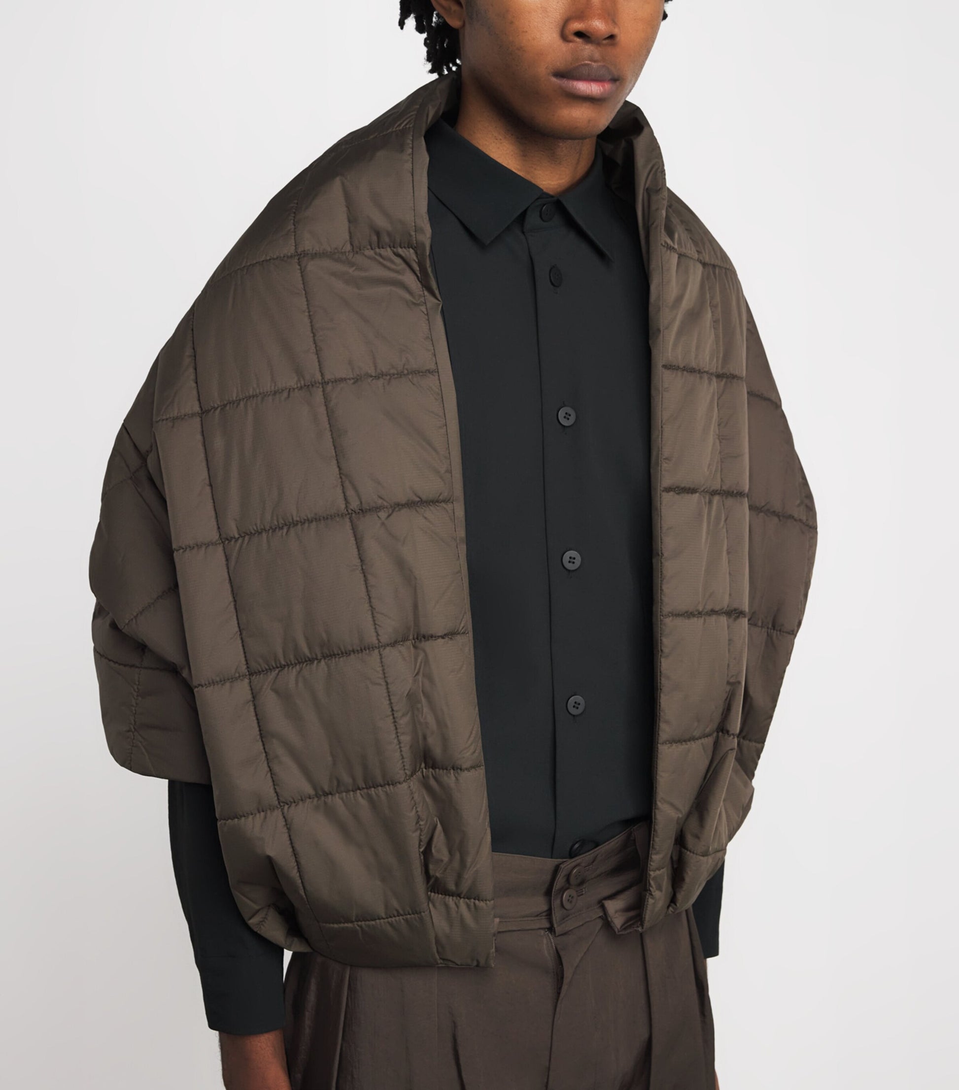 IM MEN Detachable Linear Switch Trousers