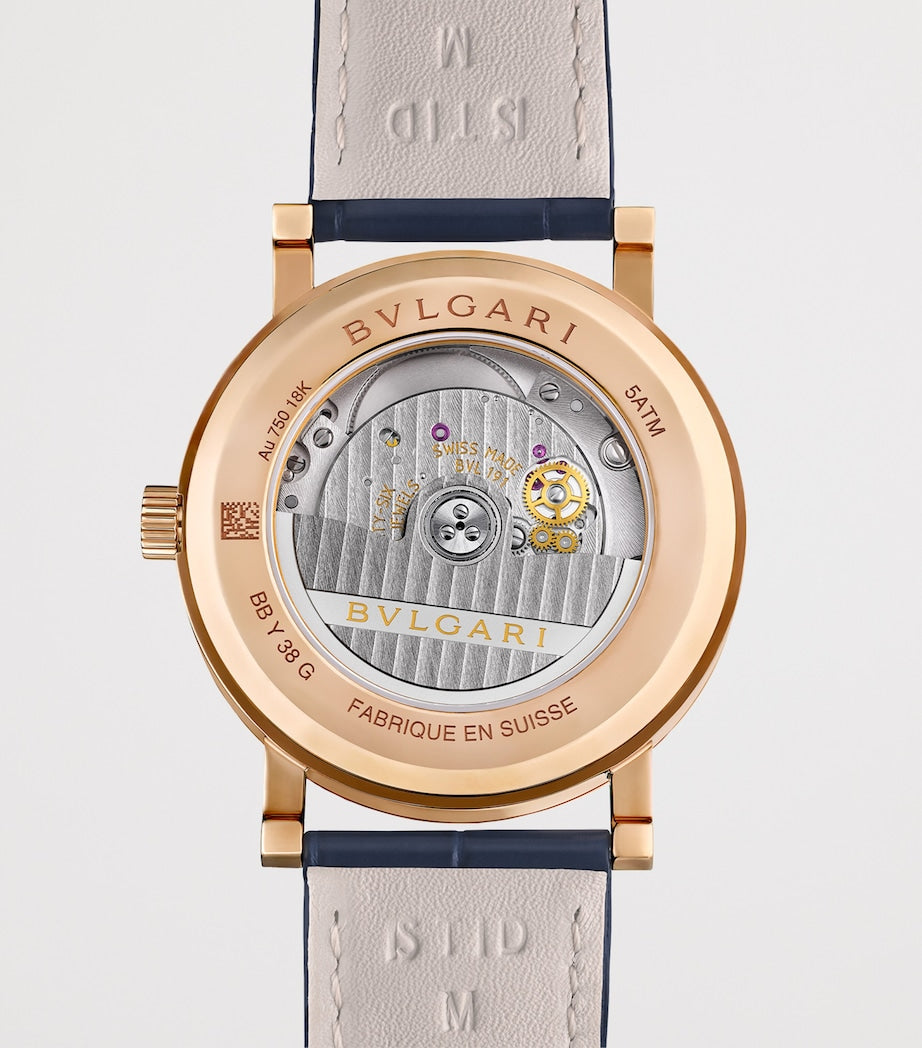 Rose Gold Bvlgari Bvlgari Watch 38mm