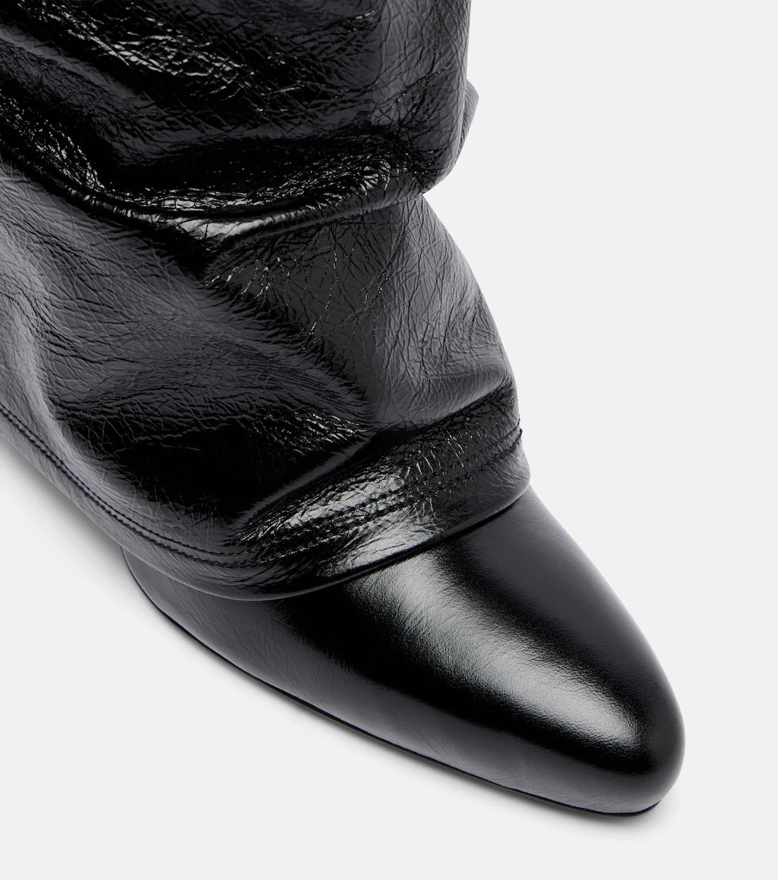 The Attico - Leon patent leather knee-high boots