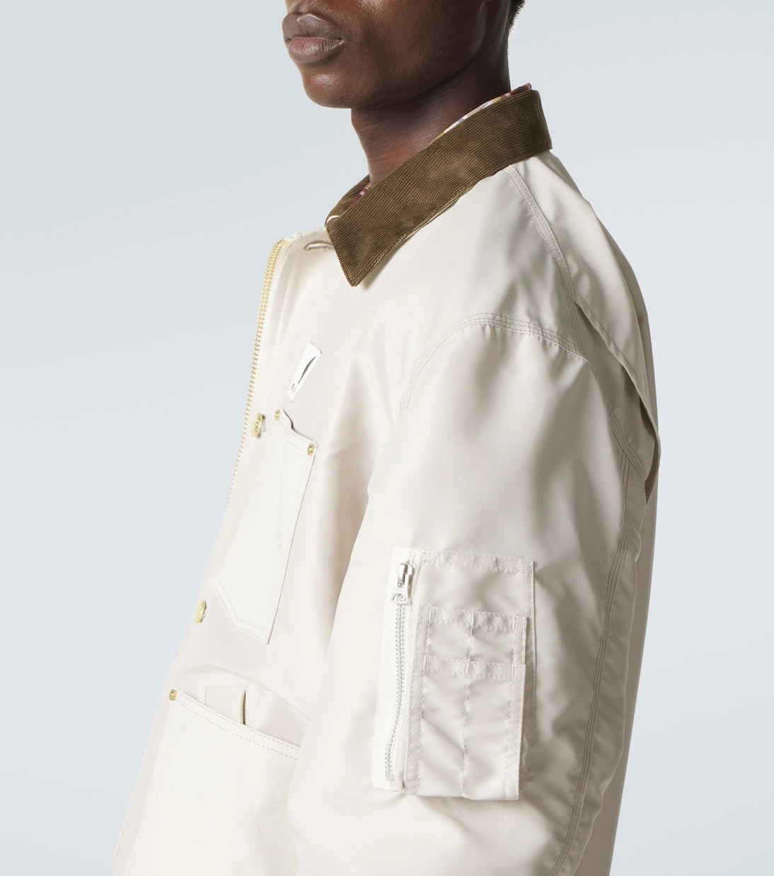 Sacai - x Carhartt WIP twill blouson jacket