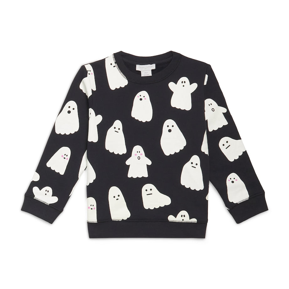 Organic Cotton Ghost Print Sweatshirt (3-14 Years)