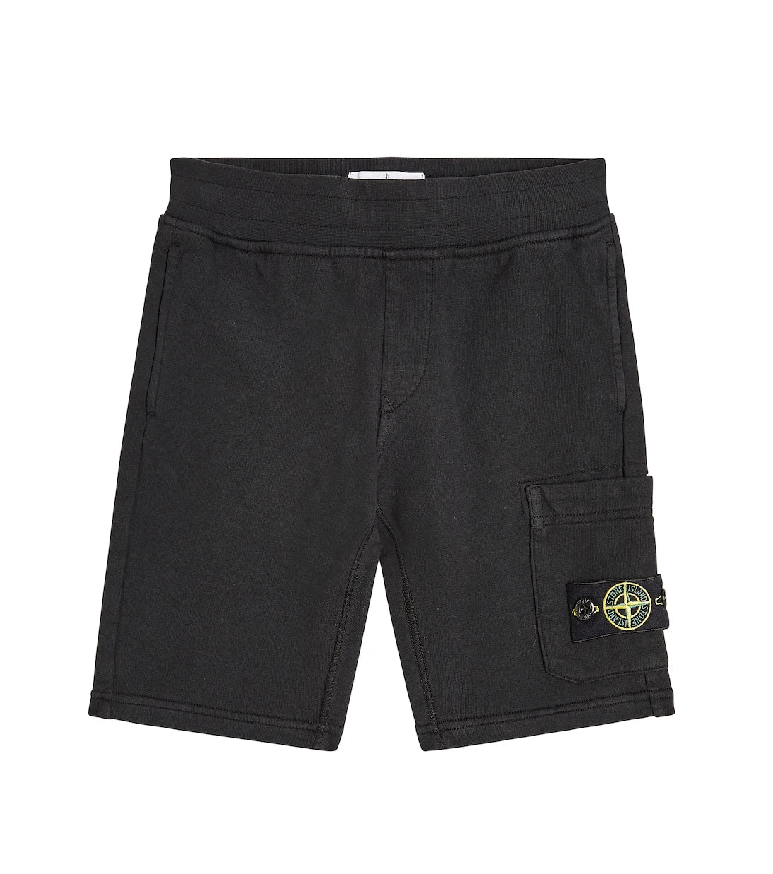 Stone Island Junior - شورت من القطن الجيرسيه