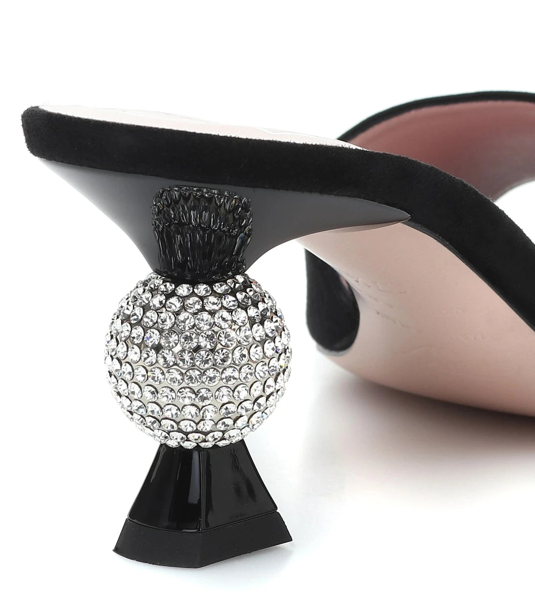 Roger Vivier - Vivier Marlene embellished suede sandals