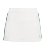White SRC Mini Tennis Skirt