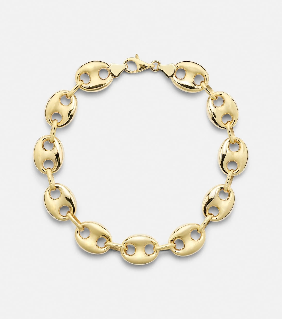 Stone and Strand - Puffed Maritime 14kt gold chain bracelet