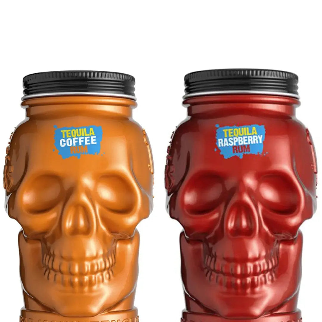 Dead Man's Fingers Limited Edition Tequila Flavoured Rum Mason Jar Duo, 2 x 50 cl
