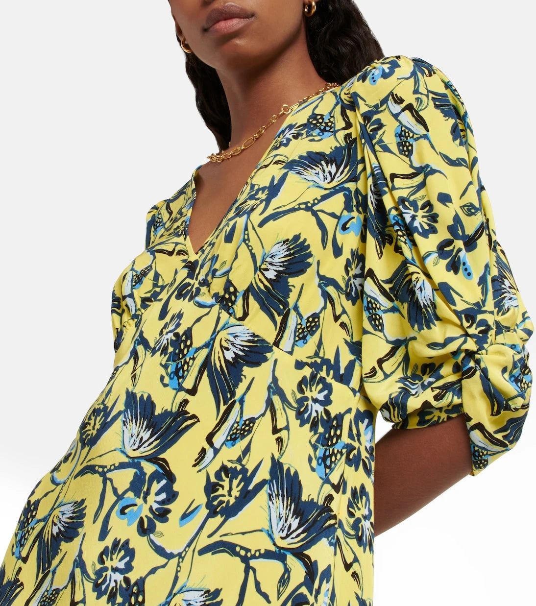 Diane von Furstenberg - Printed crêpe midi dress