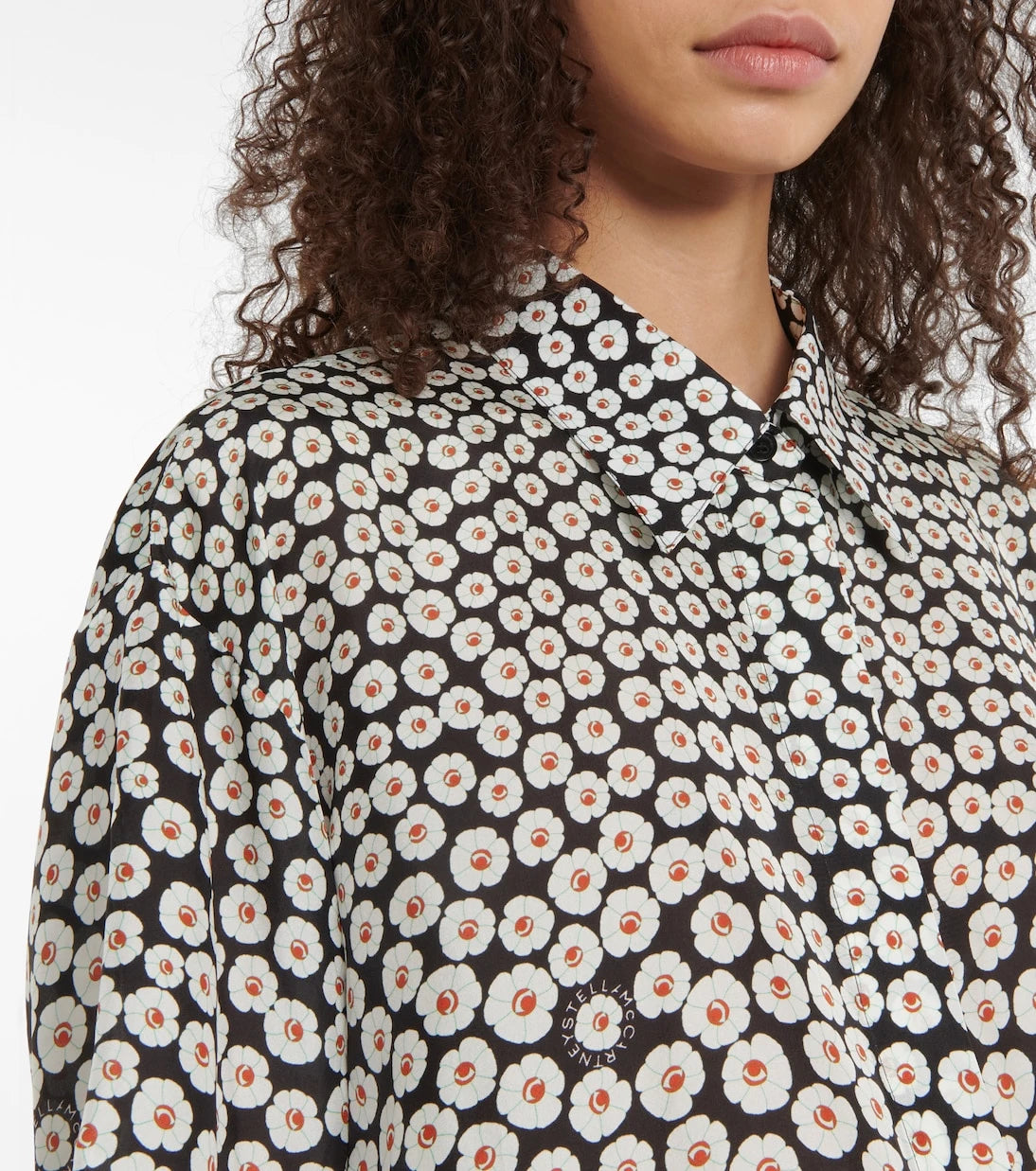 Stella McCartney - Floral silk shirt