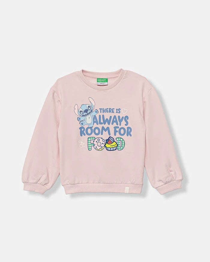 Pamuklu çocuklar için genişletilmiş sweatshirt, United Colors of Benetton