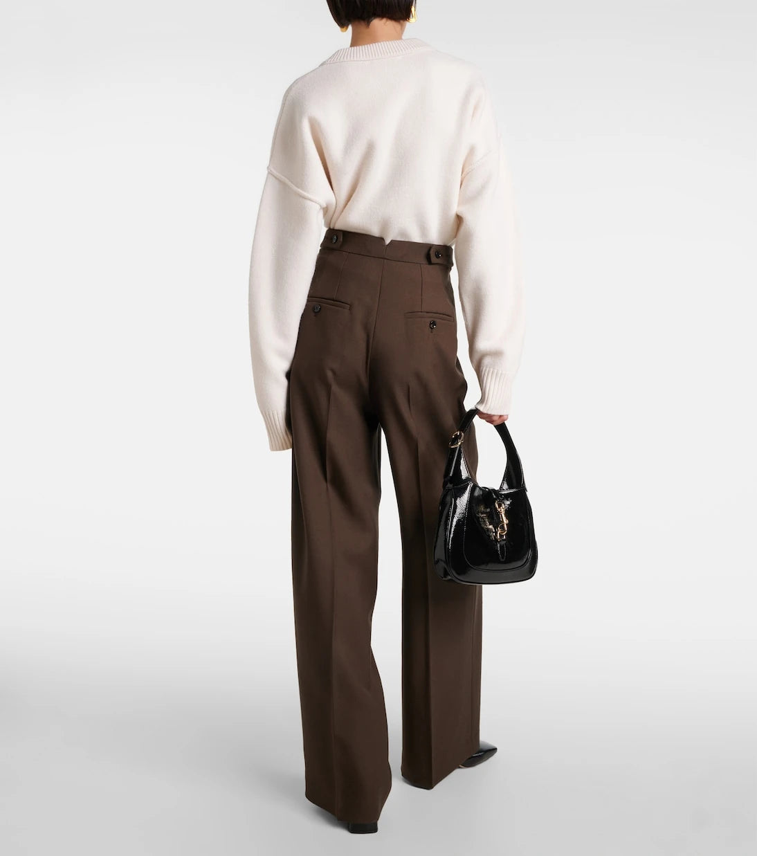 Ami Paris - Virgin wool straight-leg pants