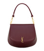 Burgundy Voltaire Top-Handle Bag