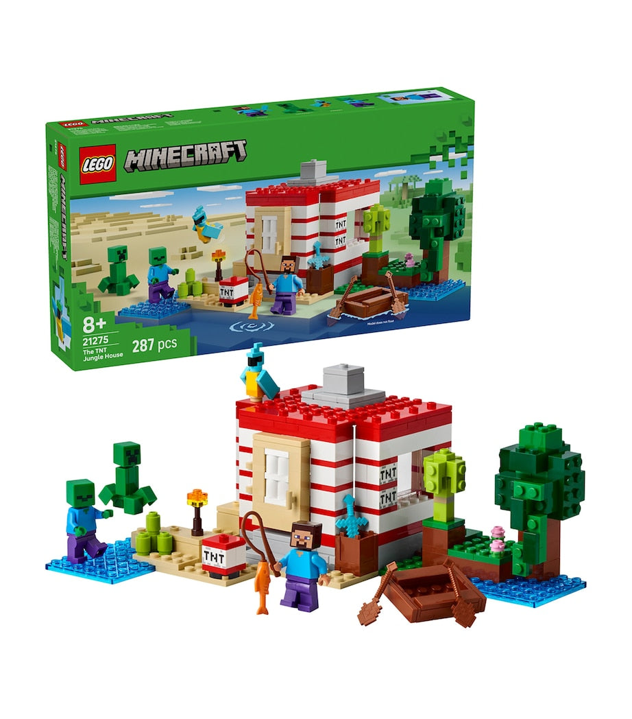 Minecraft The TNT Jungle House 21275