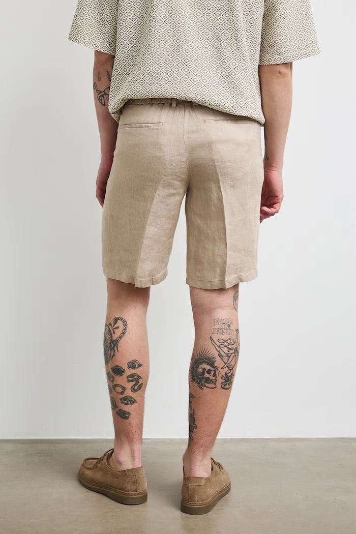 Medicine Erkek Keten Chino Kısa Pantolon