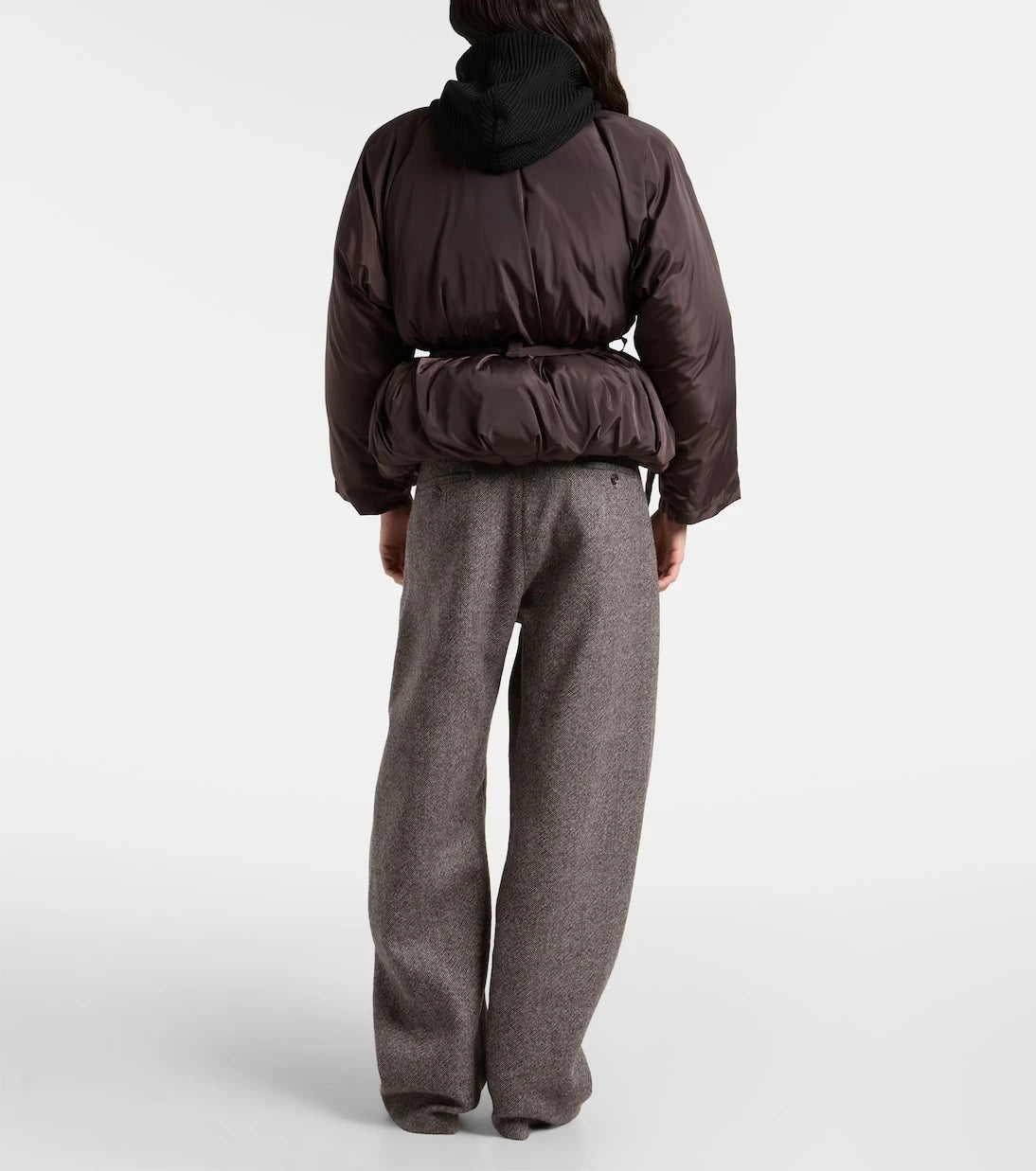 Magda Butrym - Belted hooded puffer jacket