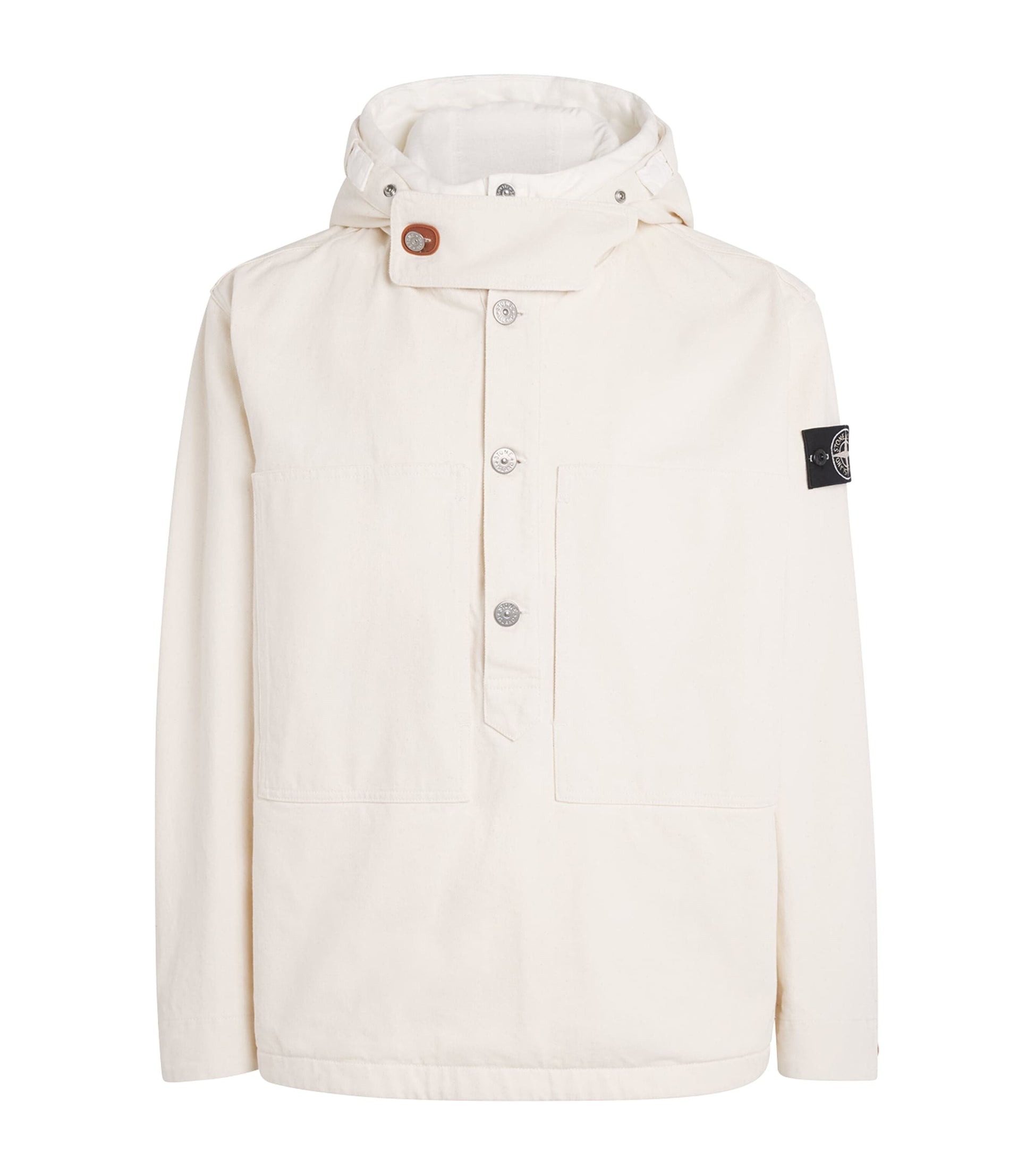 Ivory Hooded Parka