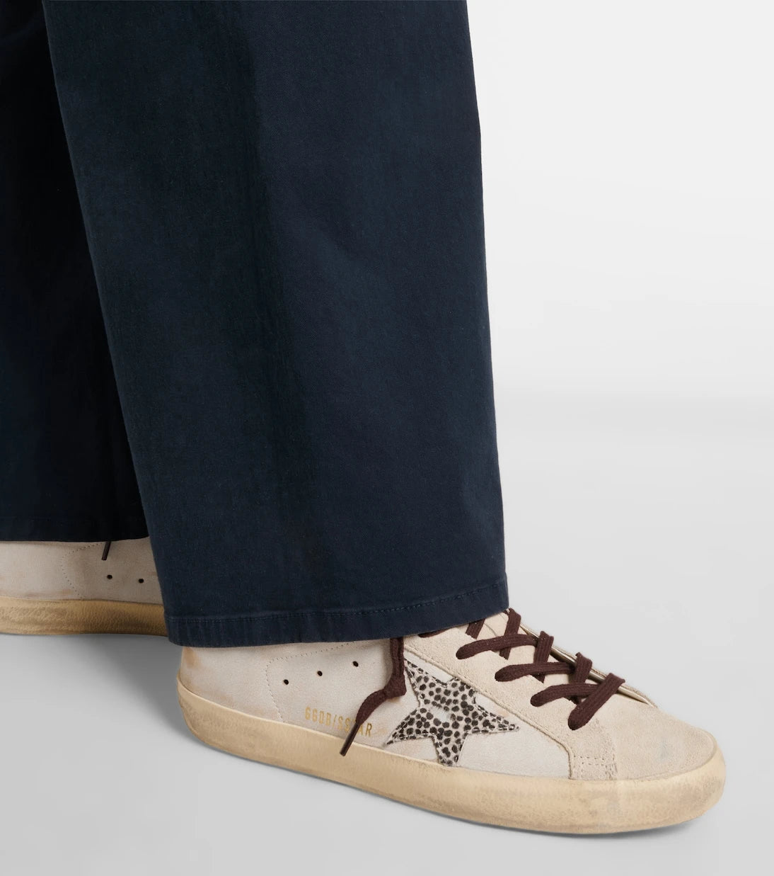 Golden Goose - أحذية رياضية Super-Star جلدية