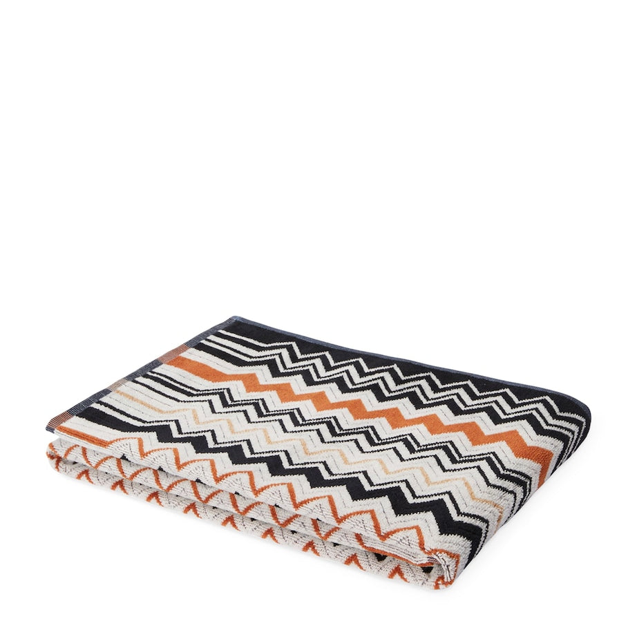 Cotton Bernard Bath Towel (70cm x 115cm)