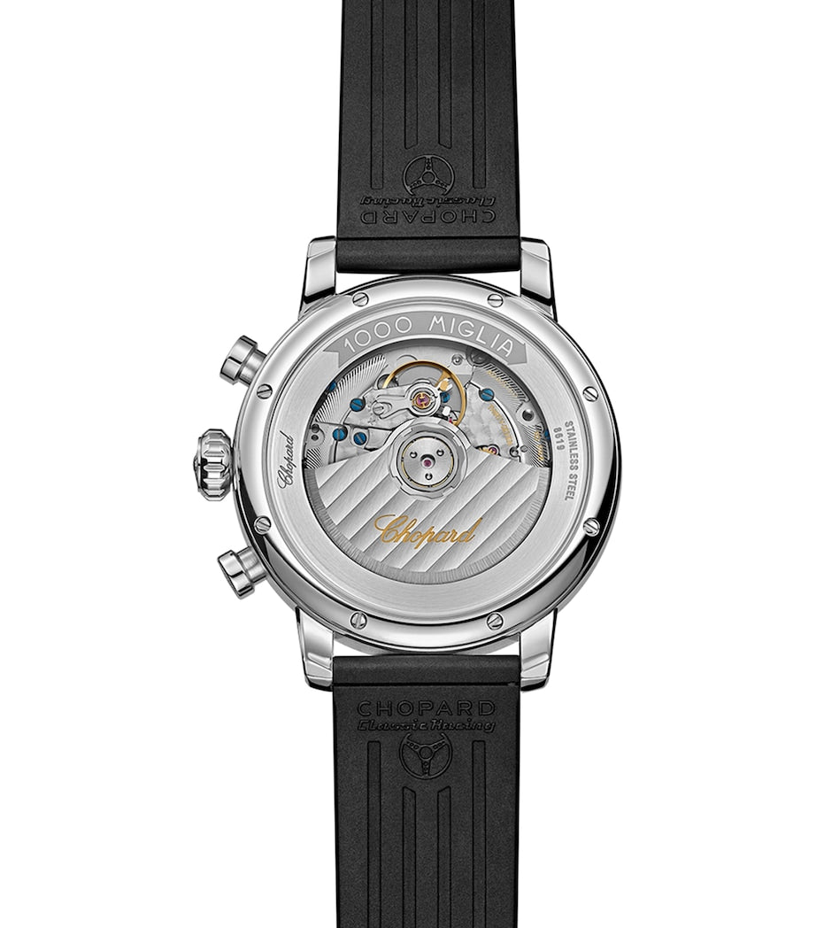 Chopard Lucent Steel Mille Miglia Chronograph Watch 40.5mm