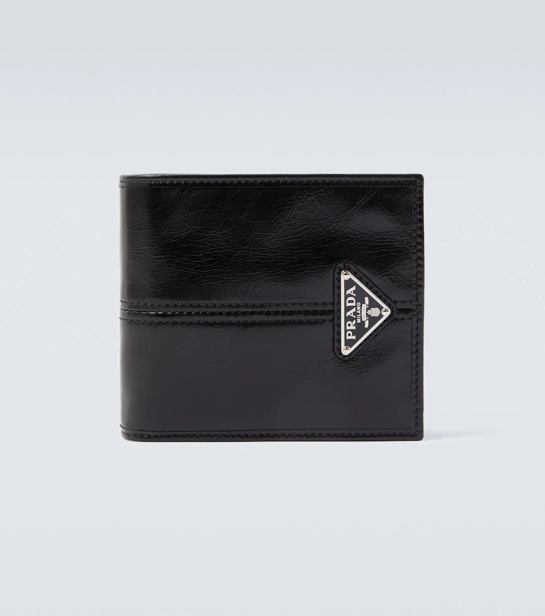 Prada - Logo leather wallet