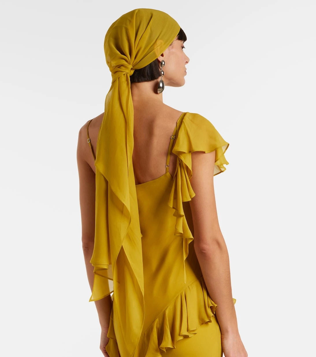 De La Vali - Mayara ruffled georgette gown