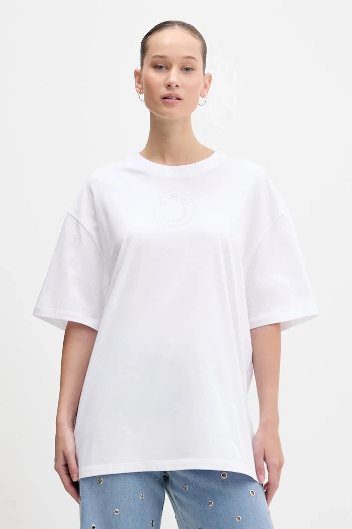 Hugo Blue Oversized _Tee_B_9 Pamuklu Tişört