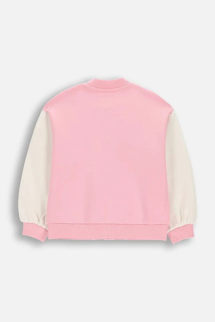 Pamuklu çocuk fermuarlı Coccodrillo sweatshirt