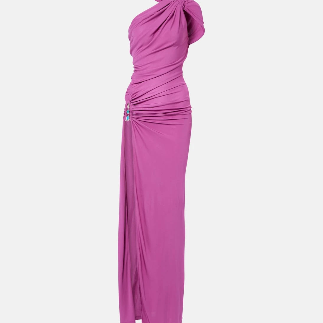Christopher Esber - Embellished halterneck jersey gown