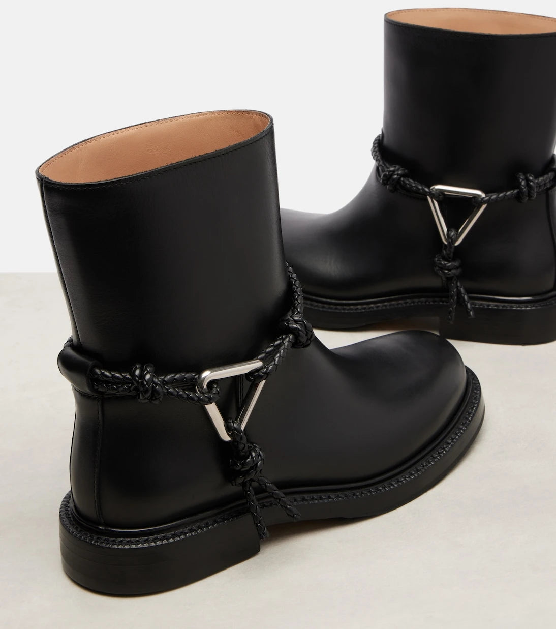 Bottega Veneta - Leather ankle boots