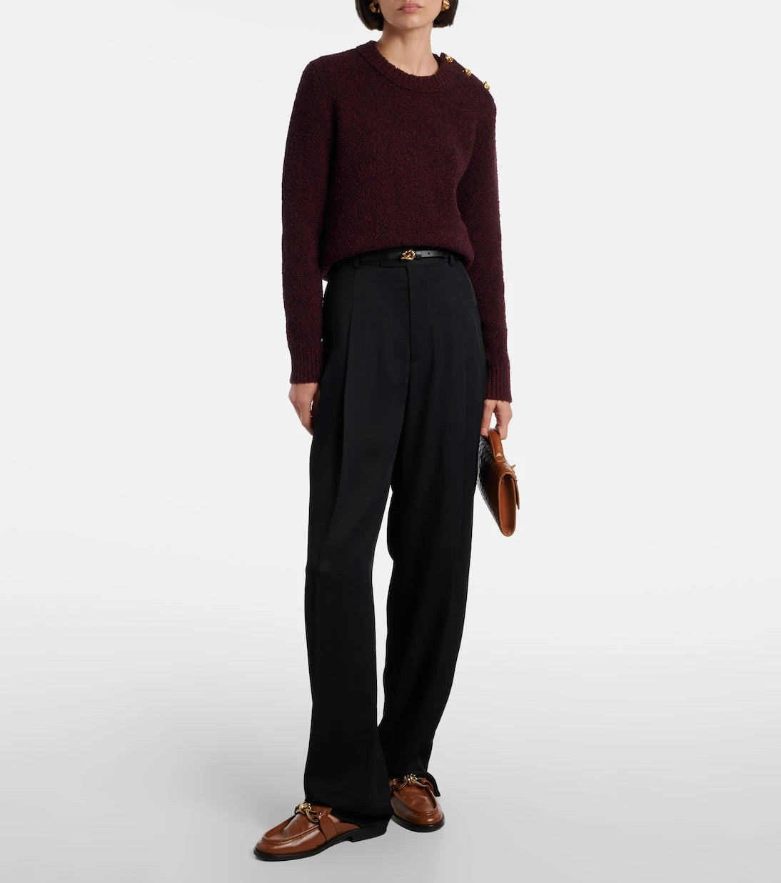 Bottega Veneta - Astaire Knot leather mules