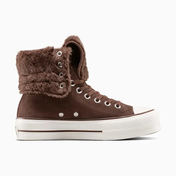Converse Chuck Taylor All Star Star Fold Over Lift Yüksek Spor Ayakkabı